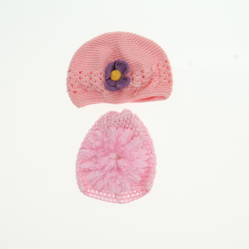 Unknown Brand Girls Pink Hat size: 0-6 Months